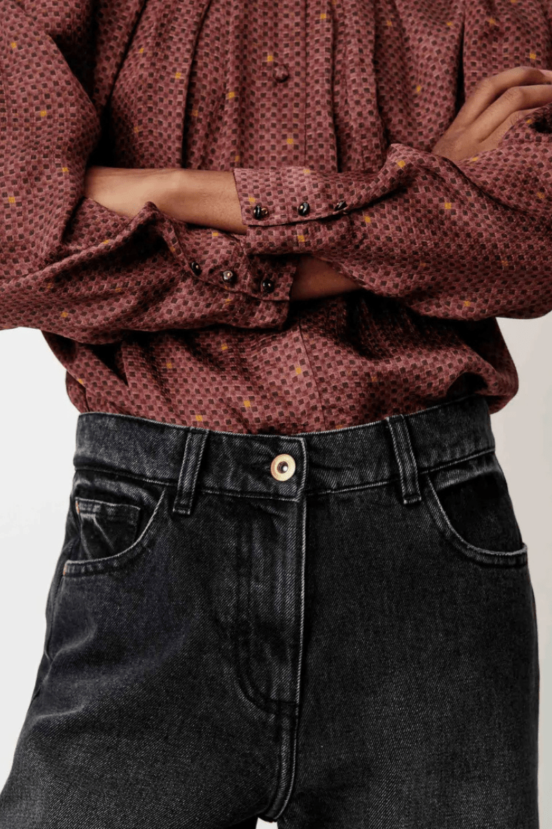 Shirts & Tops - Sessun - Esperanzo Blouse - Archery Close