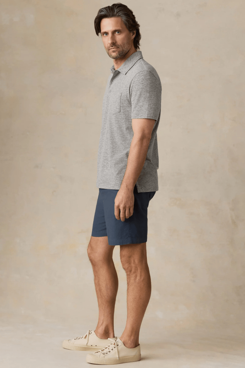 Shorts - Faherty Brand - Essential Drawstring Short - Archery Close