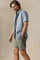 Shorts - Faherty Brand - Essential Drawstring Short - Archery Close