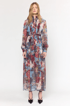 Dresses - Christy Lynn - Esther Dress in Sky Garden - Archery Close