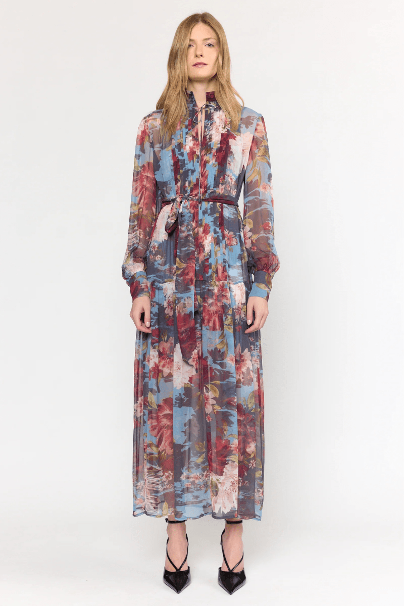 Dresses - Christy Lynn - Esther Dress in Sky Garden - Archery Close