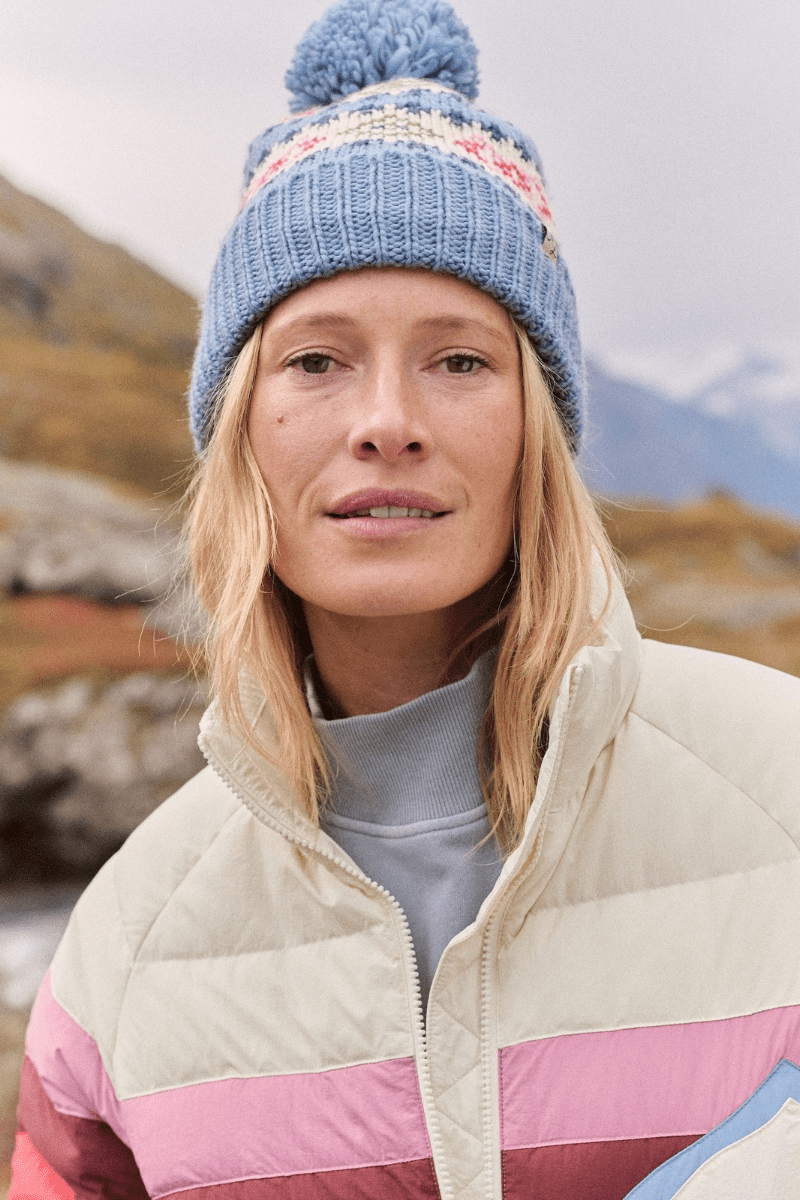 Hats - Marine Layer - Fair Isle Pom Beanie - Archery Close