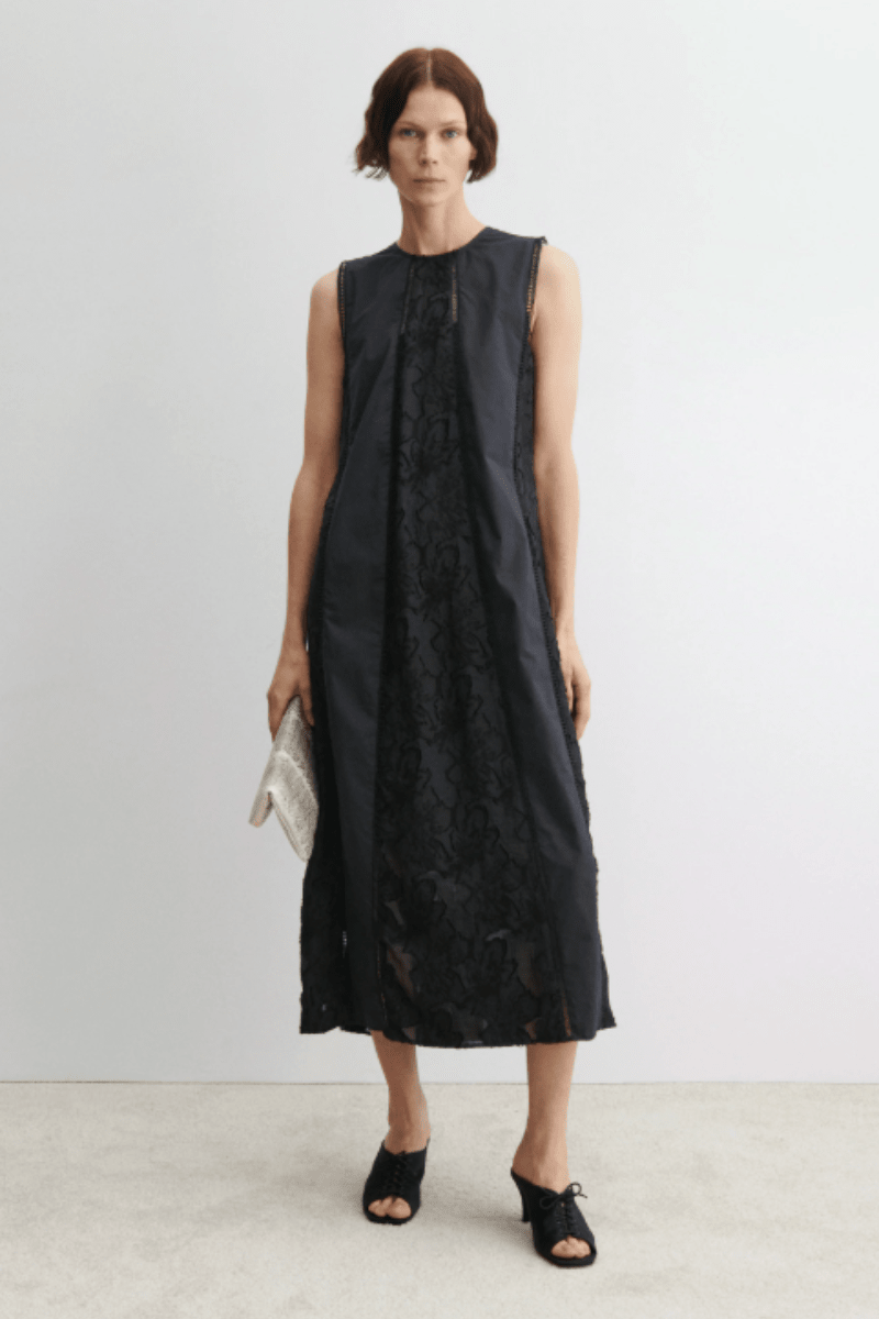Dresses - Rachel Comey - Fallen Dress in Black - Archery Close