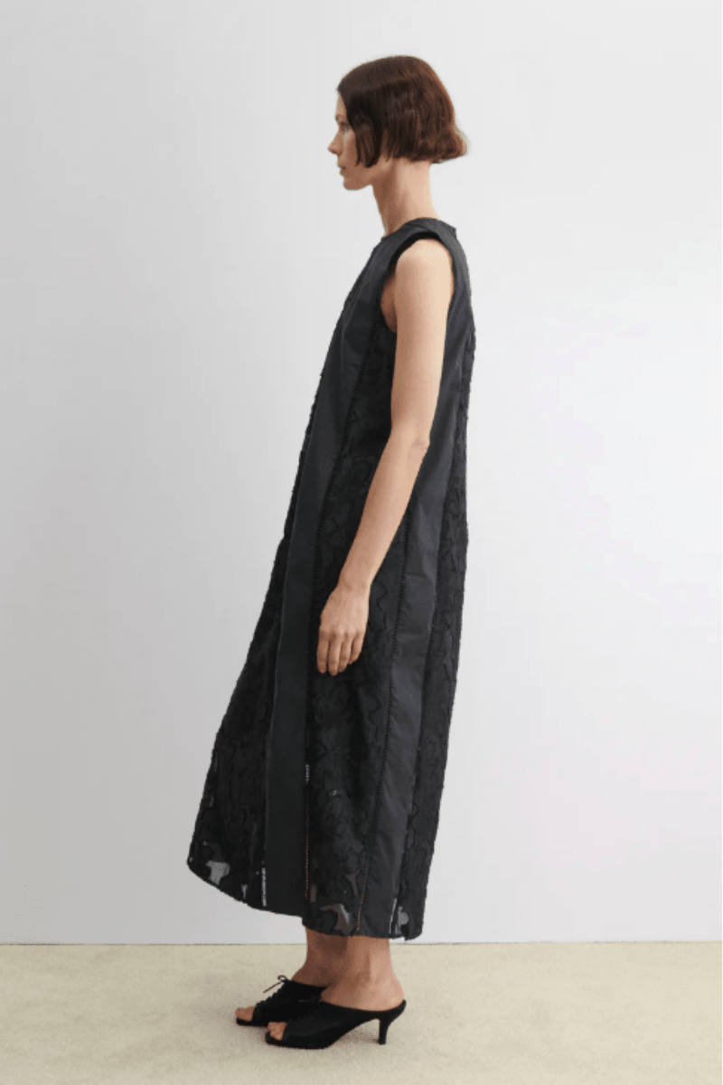 Dresses - Rachel Comey - Fallen Dress in Black - Archery Close