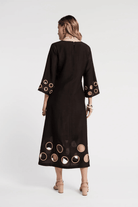 Dresses - Frances Valentine - Faye Cut Out Maxi Dress - Archery Close