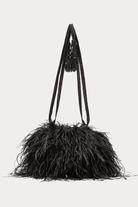 Handbags, Wallets & Cases - Frances Valentine - Feather Pouf Bag - Archery Close