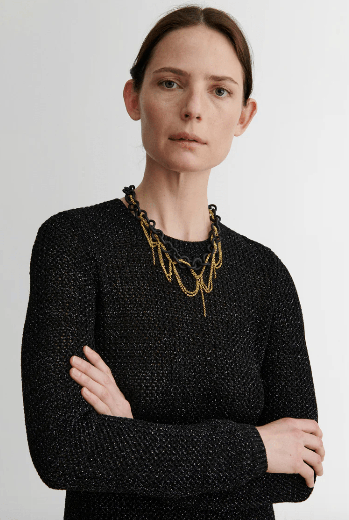 Jewelry - Rachel Comey - Finch Mesh Necklace - Archery Close