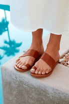 Sandals - Beek - Finch Sandal in Tan - Archery Close