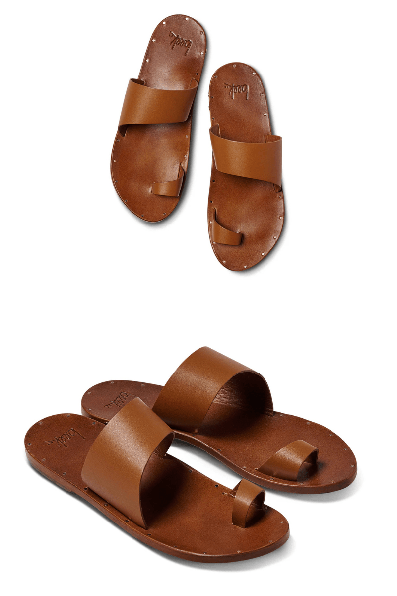 Sandals - Beek - Finch Sandal in Tan - Archery Close