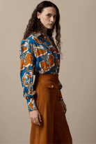 Shirts & Tops - Paolita - Fiorenza Marlene Shirt - Archery Close
