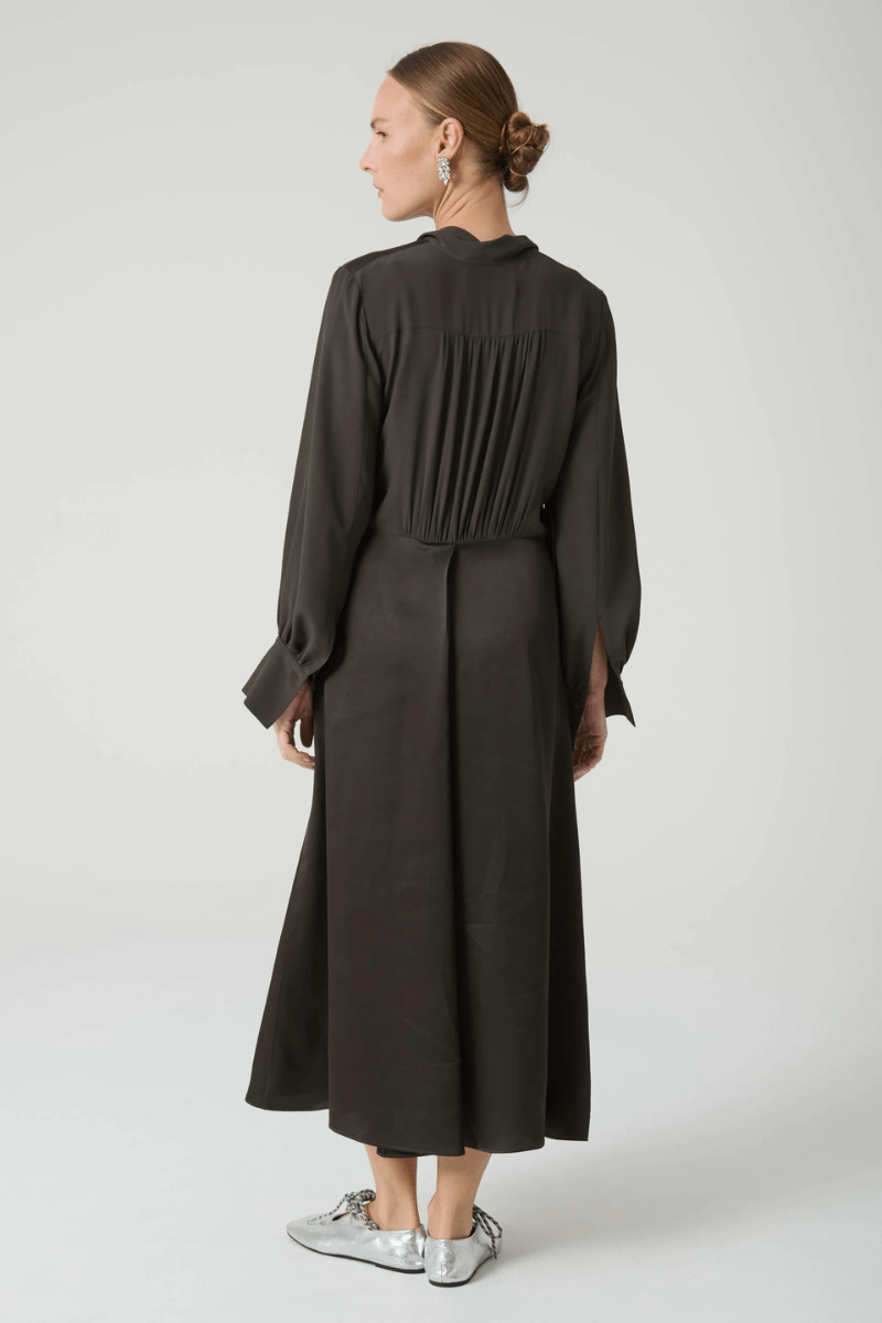 Flared Dress with Scarf | Dresses | Beatrice B