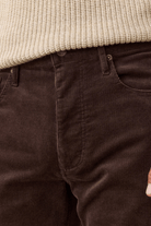 Pants - Marine Layer - Flex Terry Slim Straight Cords - Archery Close