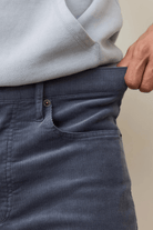 Pants - Marine Layer - Flex Terry Slim Straight Cords - Archery Close