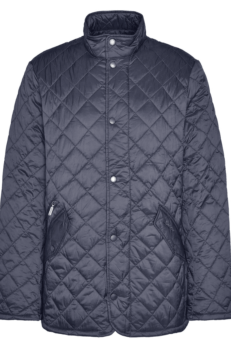 Outerwear - Barbour - Flyweight Chelsea Quilted Jacket in Navy - Archery Close