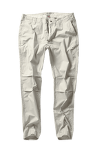 Light gray pants on a white background