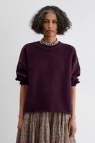Sweatshirts - Rachel Comey - Fond Sweatshirt in Plum - Archery Close
