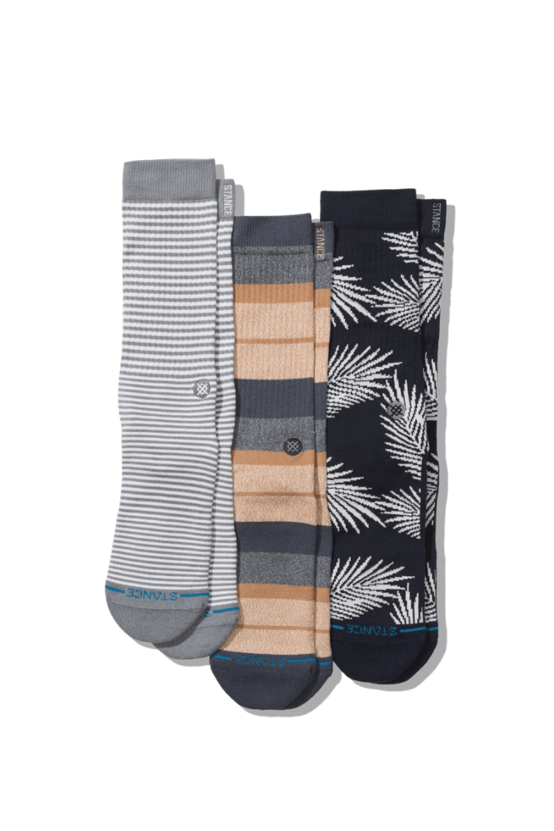 Socks - Stance - Frond Socks 3 Pack - Archery Close