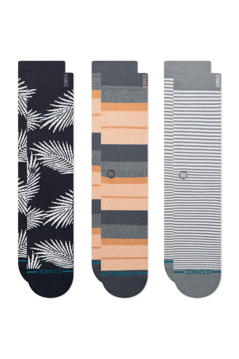 Socks - Stance - Frond Socks 3 Pack - Archery Close