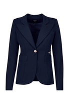 Blazer - Smythe - Full Back Dutchess Blazer in Deep Navy - Archery Close