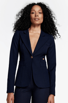 Blazer - Smythe - Full Back Dutchess Blazer in Deep Navy - Archery Close