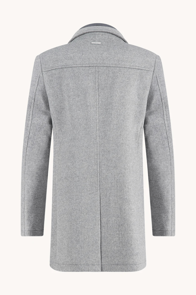 Outerwear - A Fish Named Fred - Funnel Neck Coat - Archery Close