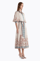 Dresses - Christy Lynn - Gail Dress in Ivory Filigree - Archery Close