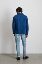 Outerwear - Alex Mill - Garment Dyed Work Jacket in Recycled Denim - Archery Close