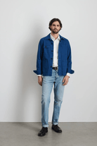 Outerwear - Alex Mill - Garment Dyed Work Jacket in Recycled Denim - Archery Close