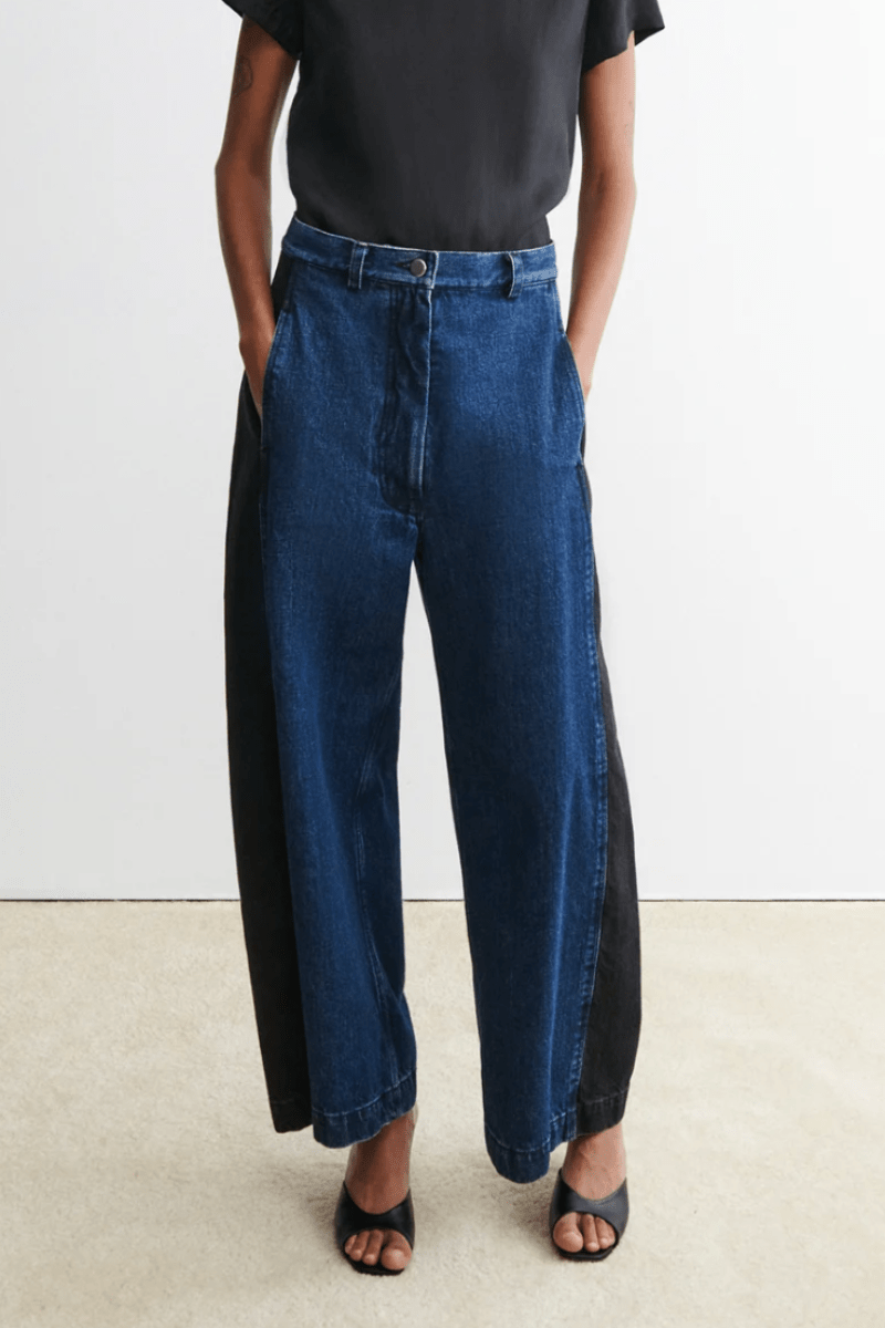 Pants - Rachel Comey - Garra Pant in Dark Wash - Archery Close
