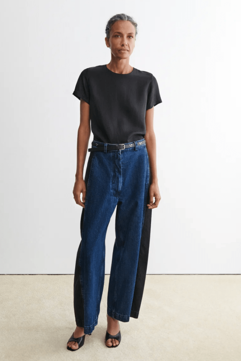 Pants - Rachel Comey - Garra Pant in Dark Wash - Archery Close
