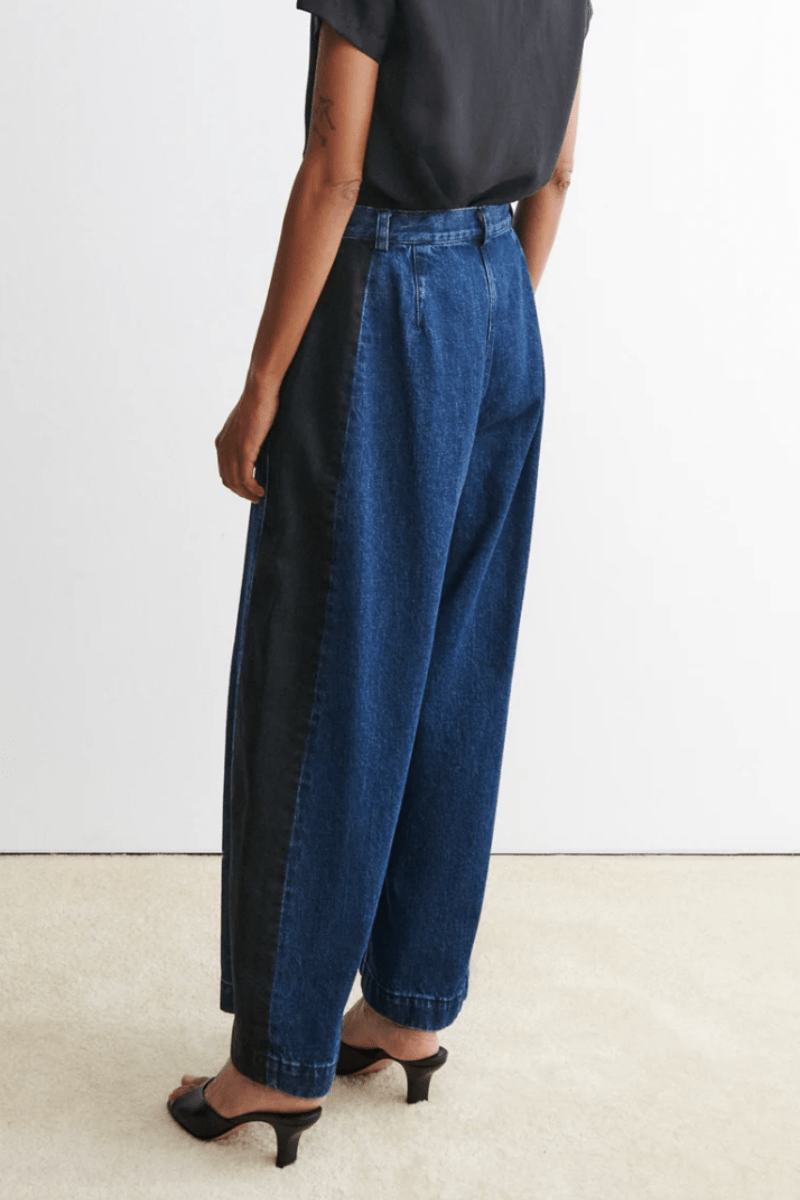 Pants - Rachel Comey - Garra Pant in Dark Wash - Archery Close