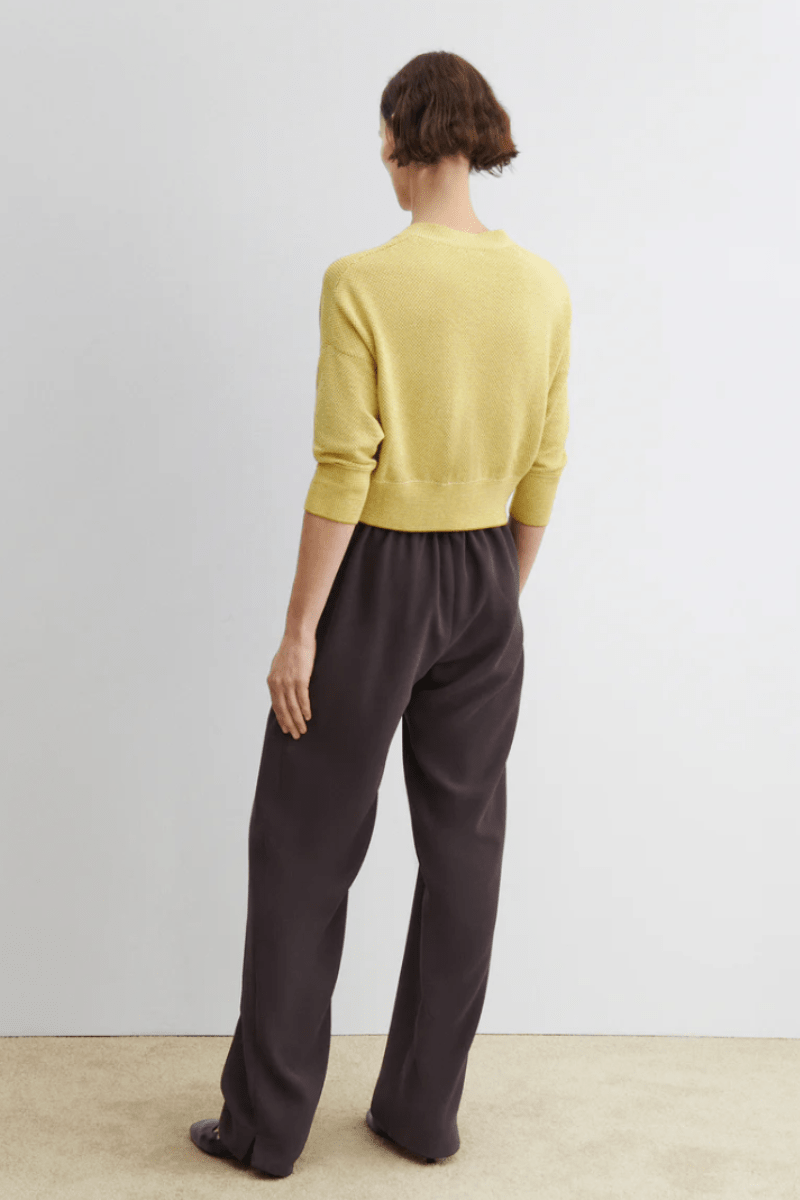 Sweater - Rachel Comey - Gimlette Top in Limoncello - Archery Close