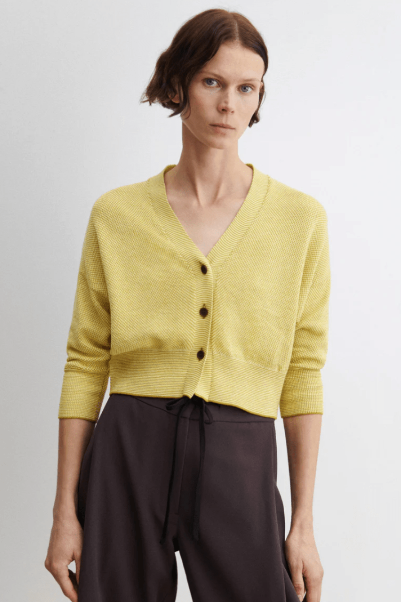 Sweater - Rachel Comey - Gimlette Top in Limoncello - Archery Close