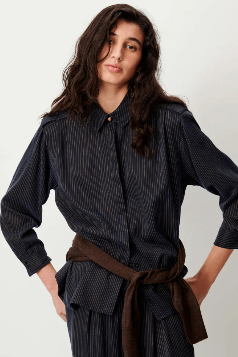 Shirts & Tops - SESSUN - Ginnie Shirt - Archery Close