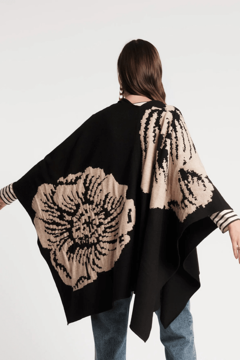 Outerwear - Frances Valentine - Ginny Wrap - Archery Close