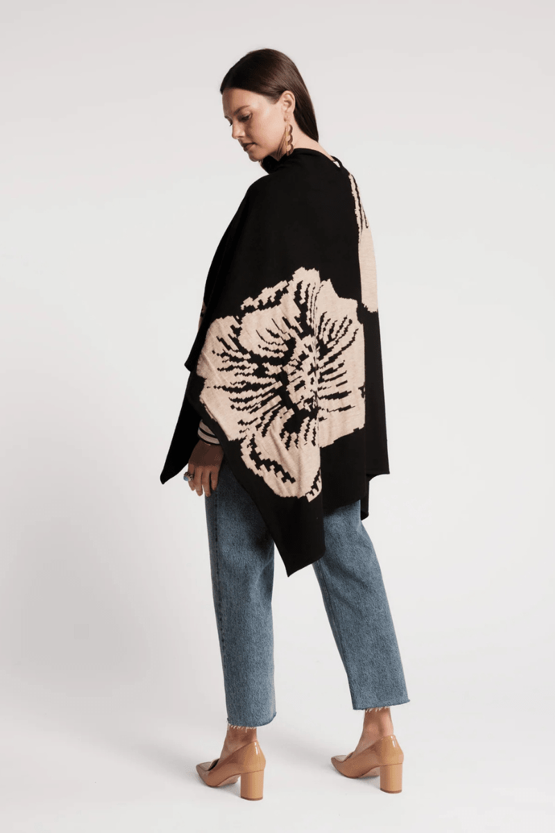Outerwear - Frances Valentine - Ginny Wrap - Archery Close