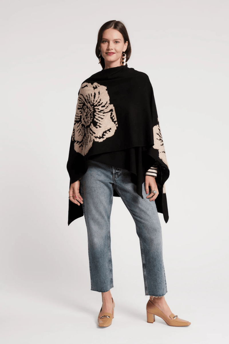 Outerwear - Frances Valentine - Ginny Wrap - Archery Close