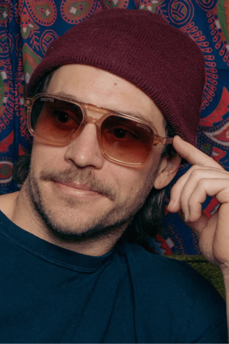 Sunglasses - Shwood Eyewear - Glacier - Desert Grateful Dead Sunglasses - Brown Fade - Archery Close