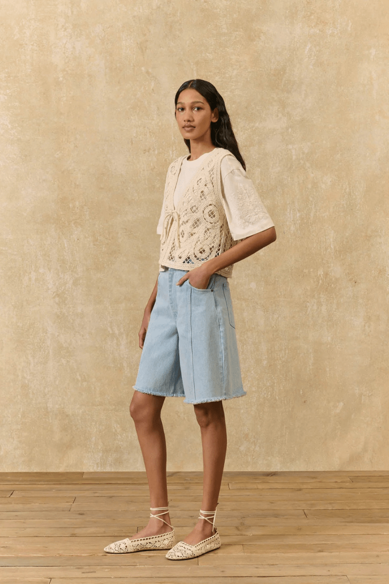 Shirts & Tops - Louise Misha - Gloria Top - Archery Close