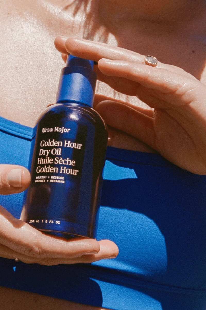 Hair & Skincare - Ursa Major - Golden Hour Dry Oil - Archery Close