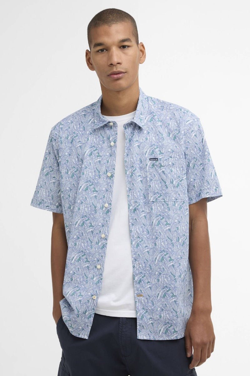 Barbour Greatcroft Printed Short-Sleeved Shirt