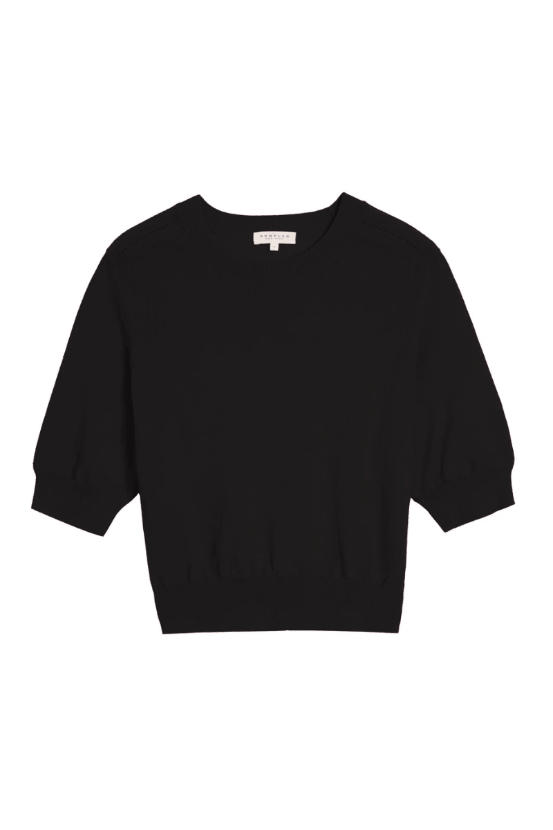 Shirts & Tops - DemyLee - Greta top in black - Archery Close