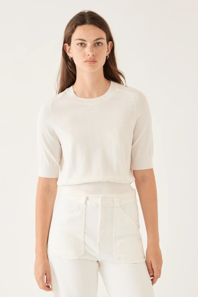 Shirts & Tops - DemyLee - Greta Top in Off White - Archery Close