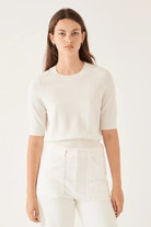 Shirts & Tops - DemyLee - Greta Top in Off White - Archery Close