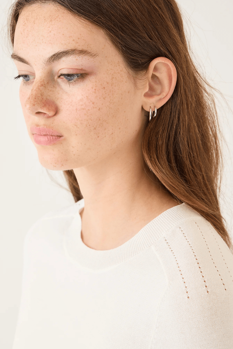 Shirts & Tops - DemyLee - Greta Top in Off White - Archery Close