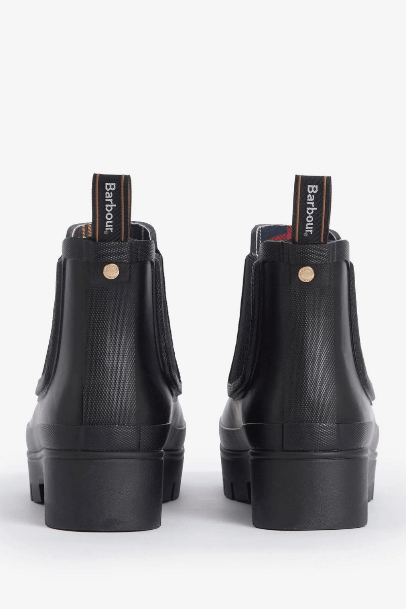 Boots - Barbour - Halton Welly in Black - Archery Close