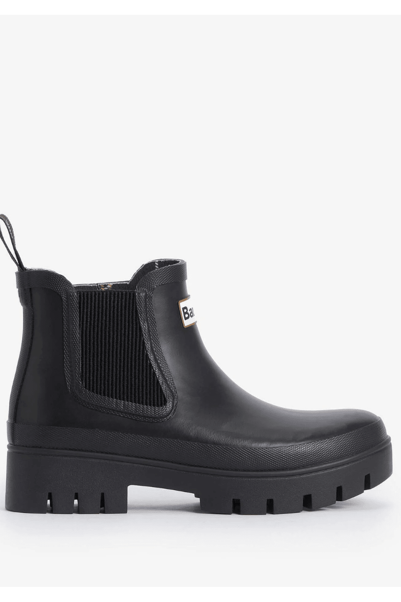 Boots - Barbour - Halton Welly in Black - Archery Close