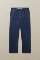 Pants - Road to Nowhere Clothing - Harbor Pant in Indigo Patchwork - Archery Close