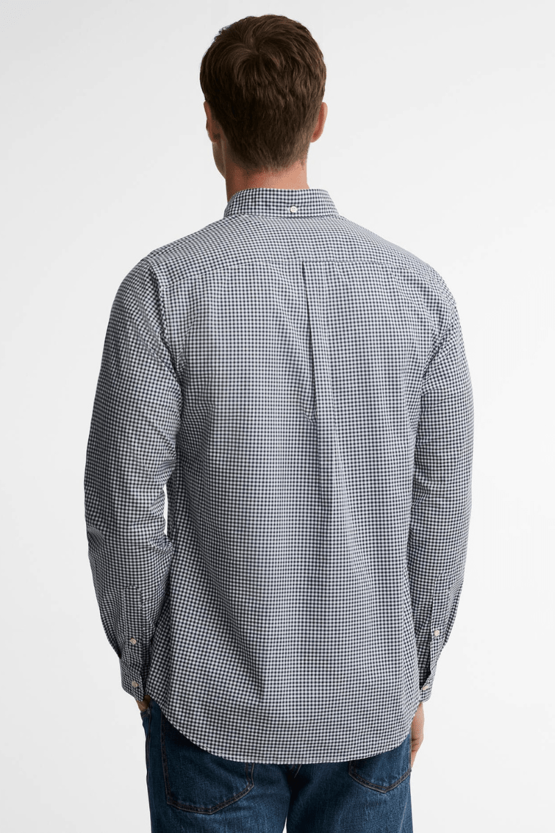 Shirts & Tops - Barbour - Harbourwall Tailored Long-Sleeved Shirt - Archery Close