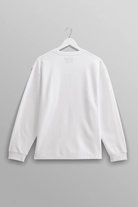 Shirts & Tops - Wax London - Hayden Long Sleeve T-Shirt in White - Archery Close